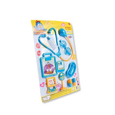 KIT MEDICO DRA POPO II GALINHA PINTADINHA SORTIDO - WINFUN