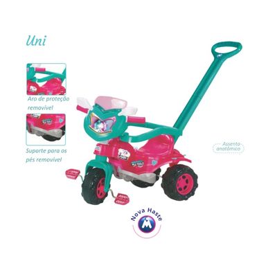 TRICICLO TICO TICO DRA. MEG ROSA E VERDE - MAGIC TOYS