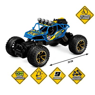 CARRINHO DE CONTROLE REMOTO FURIOSO OFF ROAD - POLIBRINQ