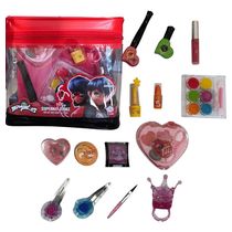 SUPER KIT MAQUIAGEM ANTIALERGICA LADYBUG MIRACULOUS POLI