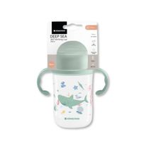 COPO 300ML COM BICO DE SILICONE 360° DEEP SEA MENTA - KIKKA BOO