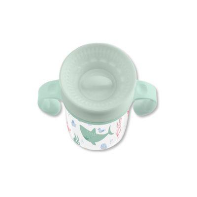 COPO 300ML COM BICO DE SILICONE 360° DEEP SEA MENTA - KIKKA BOO