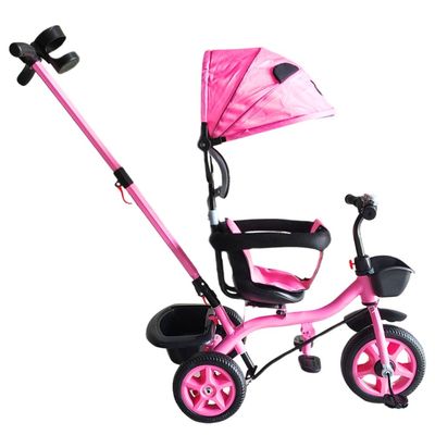 TRICICLO 3 EM 1 VELOX ROSA - BABY STYLE