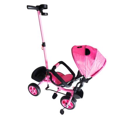 TRICICLO 3 EM 1 VELOX ROSA - BABY STYLE