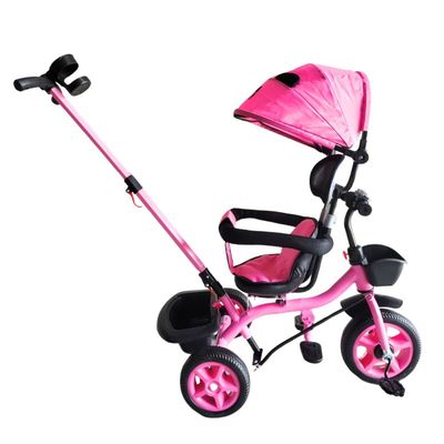TRICICLO 3 EM 1 VELOX ROSA - BABY STYLE