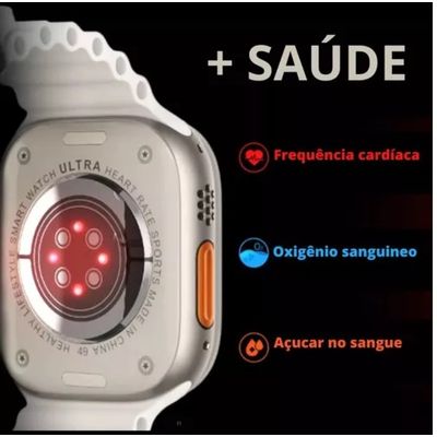 RELOGIO SMARTWATCH INTELIGENTE S9 PRETO - KHOSTAR