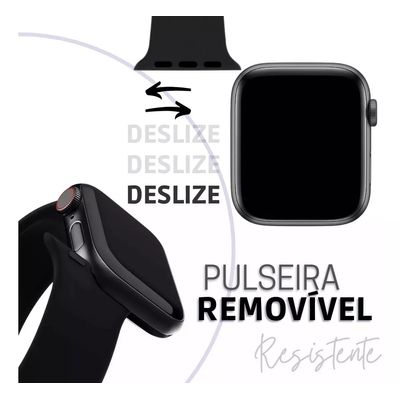 RELOGIO SMARTWATCH INTELIGENTE S8 PRETO - KHOSTAR