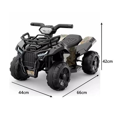MINI QUADRICICLO ELETRICO INFANTIL 6V PRETO - BELFIX