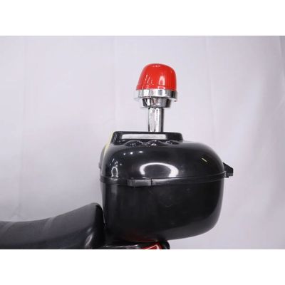 MOTO ELETRICA COM LUZ E SOM 6V PRETO - SHINY TOYS