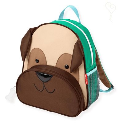 MOCHILA INFANTIL COM ALÇA ZOO CACHORRO PUG - SKIP HOP