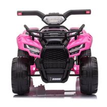 MINI QUADRICICLO ELETRICO INFANTIL 6V ROSA - BELFIX