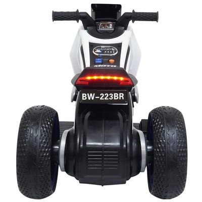 MINI MOTO ELETRICA INFANTIL FURUTISTA 6V BRANCO - IMPORTWAY