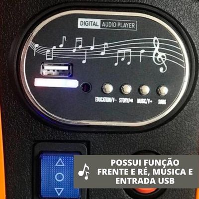 MINI MOTO ELETRICA INFANTIL FURUTISTA 6V VERMELHO - IMPORTWAY