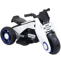 MINI MOTO ELETRICA INFANTIL FURUTISTA 6V BRANCO - IMPORTWAY