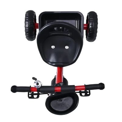 TRICICLO INFANTIL COM CESTA E BUZINA VERMELHO - SHINY TOYS