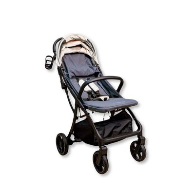 CARRINHO DE BEBE NOVA AREIA/BLACK - PREMIUM BABY