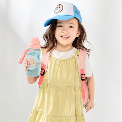 KIT MOCHILA COM GARRAFINHA ZOO GATINHA - SKIP HOP