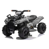 MINI QUADRICICLO ELETRICO INFANTIL 6V CINZA/PRETO - BELFIX