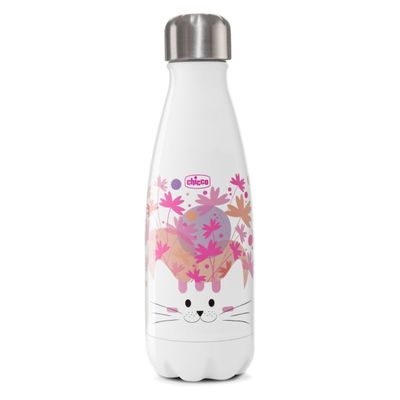 GARRAFA TERMICA DE AÇO LUXO 350ML COELHA - CHICCO