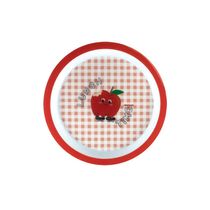 KIT ALIMENTACAO 3 PECAS VERMELHO/MACA - PIMPOLHO