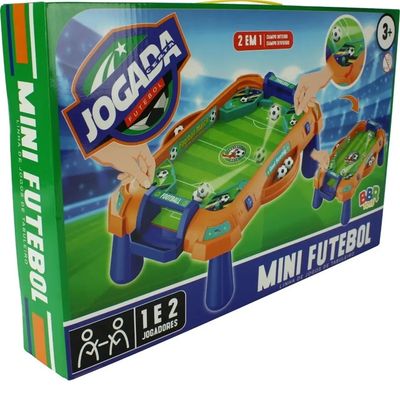 JOGO MINI FUTEBOL DE MESA DUPLO - BBR TOYS