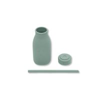 COPO COM CANUDO SILICONE 200 ML PLATINUM SAGE - KIKKA BOO