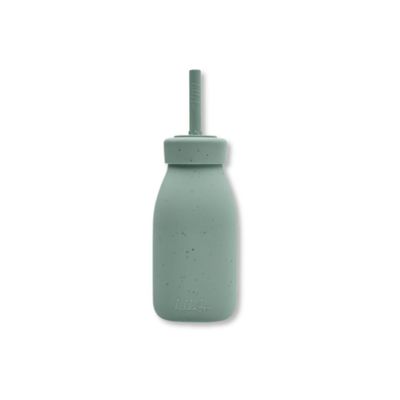 COPO COM CANUDO SILICONE 200 ML PLATINUM SAGE - KIKKA BOO