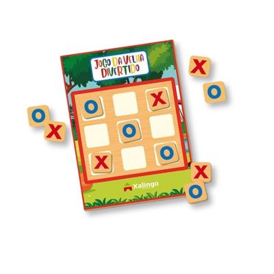 JOGO DA VELHA DIVERTIDO MINHA ESCOLINHA - XALINGO