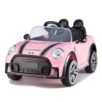 CARRO ELETRICO ESPORTIVO COM CONTROLE 12V ROSA - SHINY TOYS