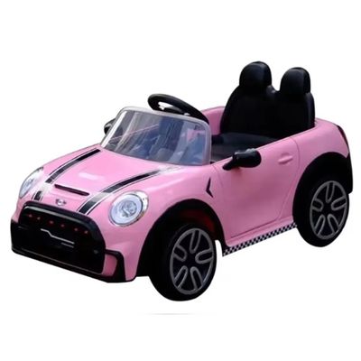 CARRO ELETRICO ESPORTIVO COM CONTROLE 12V ROSA - SHINY TOYS