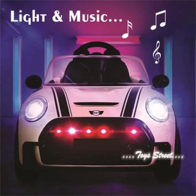 CARRO ELETRICO ESPORTIVO COM CONTROLE 12V ROSA - SHINY TOYS