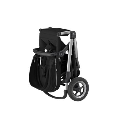 CARRINHO DE BEBE SLEEK C/ MOISES MIDNIGHT BLACK - THULE