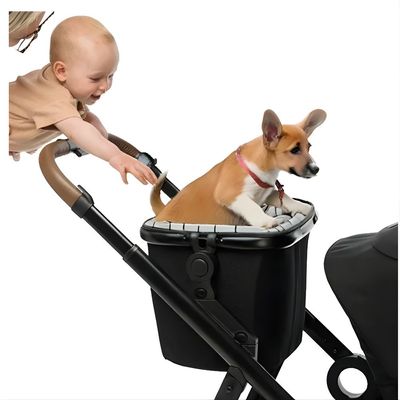 CESTO EXTRA PARA CARRINHO GO 2 BLACK - KIKKA BOO
