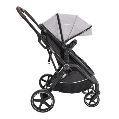 CARRINHO DE BEBE NOMAD MELANGE GRAFITE - KIDDO