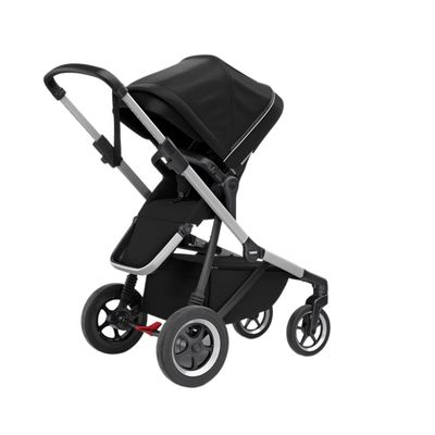 CARRINHO DE BEBE SLEEK C/ MOISES MIDNIGHT BLACK - THULE