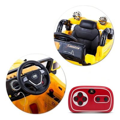 JIPE TRILHA ELETRICO 12V AMARELO - BELFIX