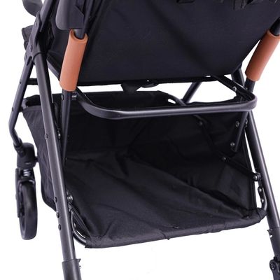 CARRINHO DE BEBE COMPACTO PASSEIO BLACK - ZIPPY TOYS