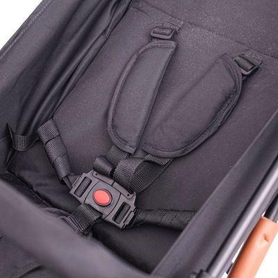CARRINHO DE BEBE COMPACTO PASSEIO BLACK - ZIPPY TOYS