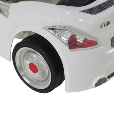 CARRO ELETRICO ESPORTIVO 6V CONTROLE REMOTO BRANCO - BELFIX