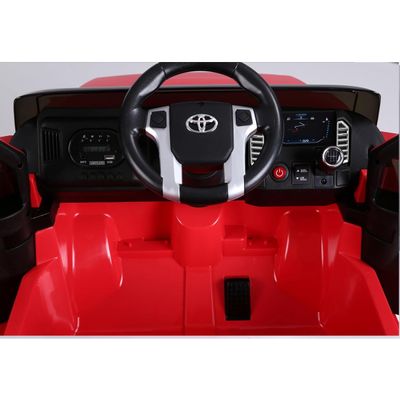 CARRO ELETRICO INFANTIL TOYOTA TUNDRA 12V VERMELHO - ZIPPY TOYS