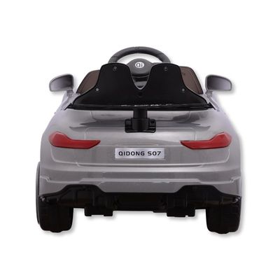 CARRINHO ELETRICO COM CONTROLE REMOTO ZU-7 12V CINZA (CE25092)