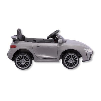 CARRINHO ELETRICO COM CONTROLE REMOTO ZU-7 12V CINZA (CE25092)