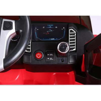 CARRO ELETRICO INFANTIL TOYOTA TUNDRA 12V VERMELHO - ZIPPY TOYS
