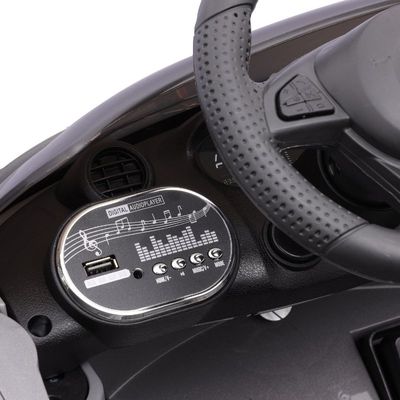 CARRINHO ELETRICO COM CONTROLE REMOTO ZU-7 12V CINZA (CE25092)