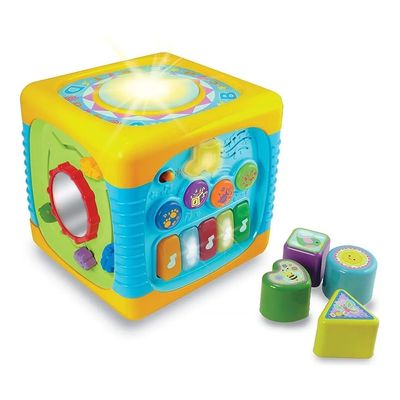 BRINQUEDO CUBO DE ATIVIDADES MUSICAL - WINFUN