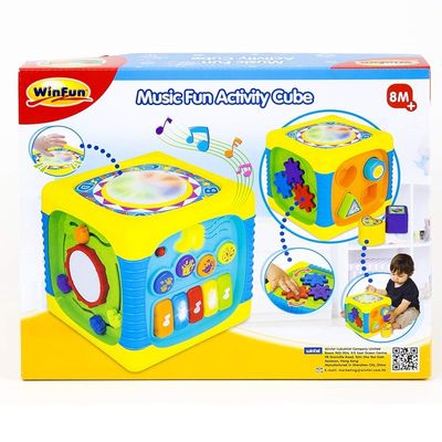BRINQUEDO CUBO DE ATIVIDADES MUSICAL - WINFUN