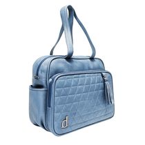 BOLSA MATERNIDADE LOTUS MEDIA AZUL - BONI