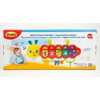 BRINQUEDO CENTOPEIA MUSICAL COM LUZES - WINFUN