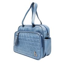 BOLSA MATERNIDADE LOTUS MEDIA AZUL - BONI