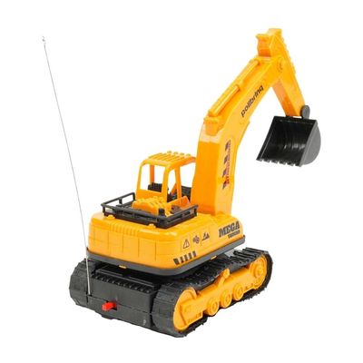 CARRINHO DE CONTROLE REMOTO RETROESCAVADEIRA MEGA TRUCKS